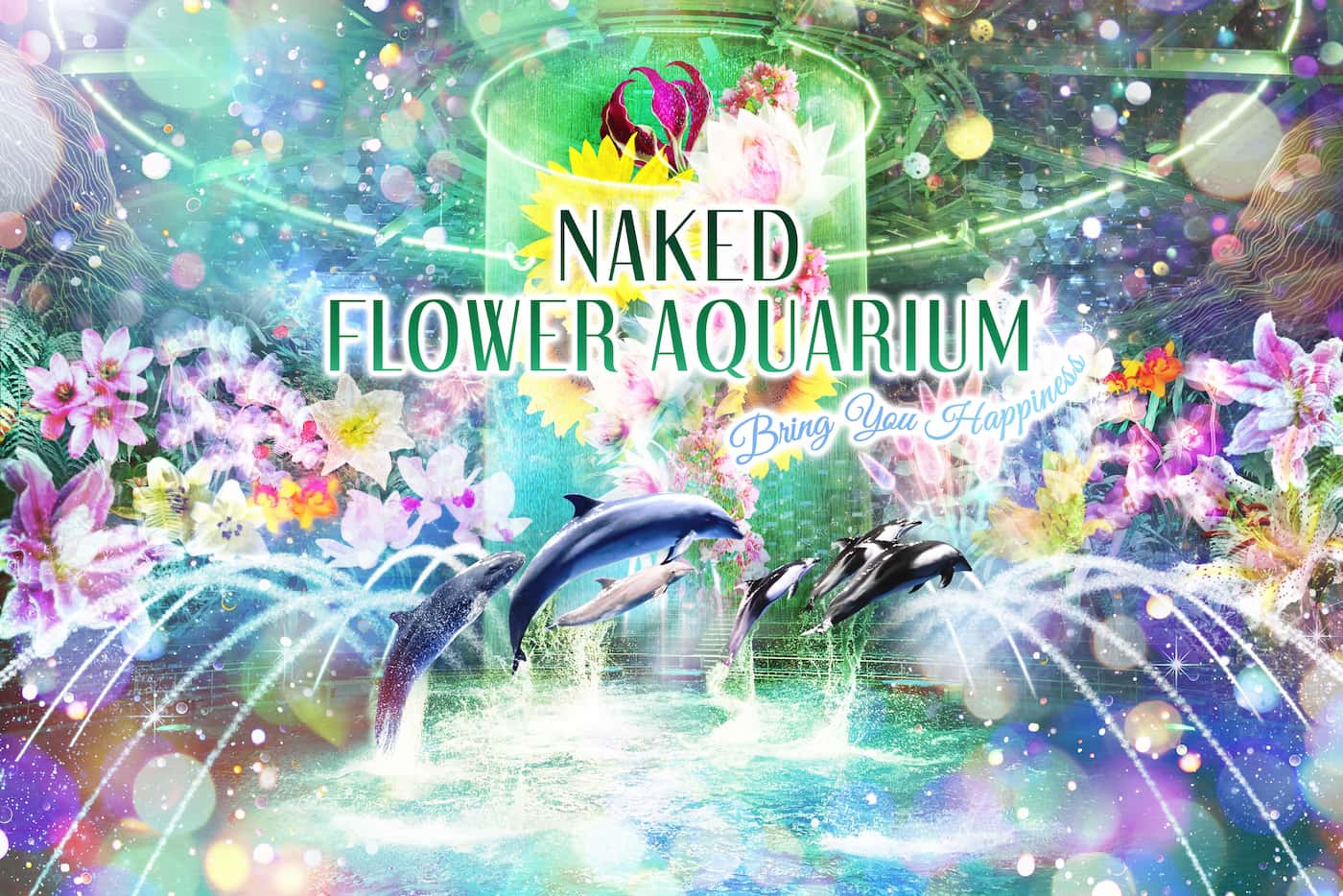 NAKED FLOWER AQUARIUM -Bring You Happiness