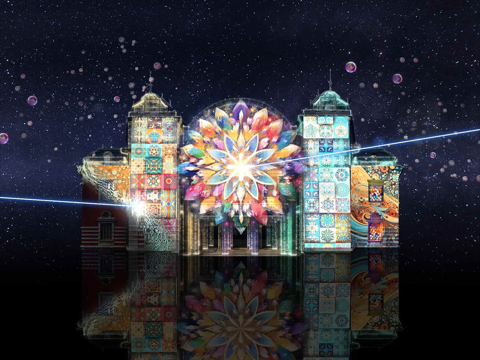 大阪市中央公会堂『OSAKA光のルネサンス2023』｜「Singularity Arts」企画・演出・制作