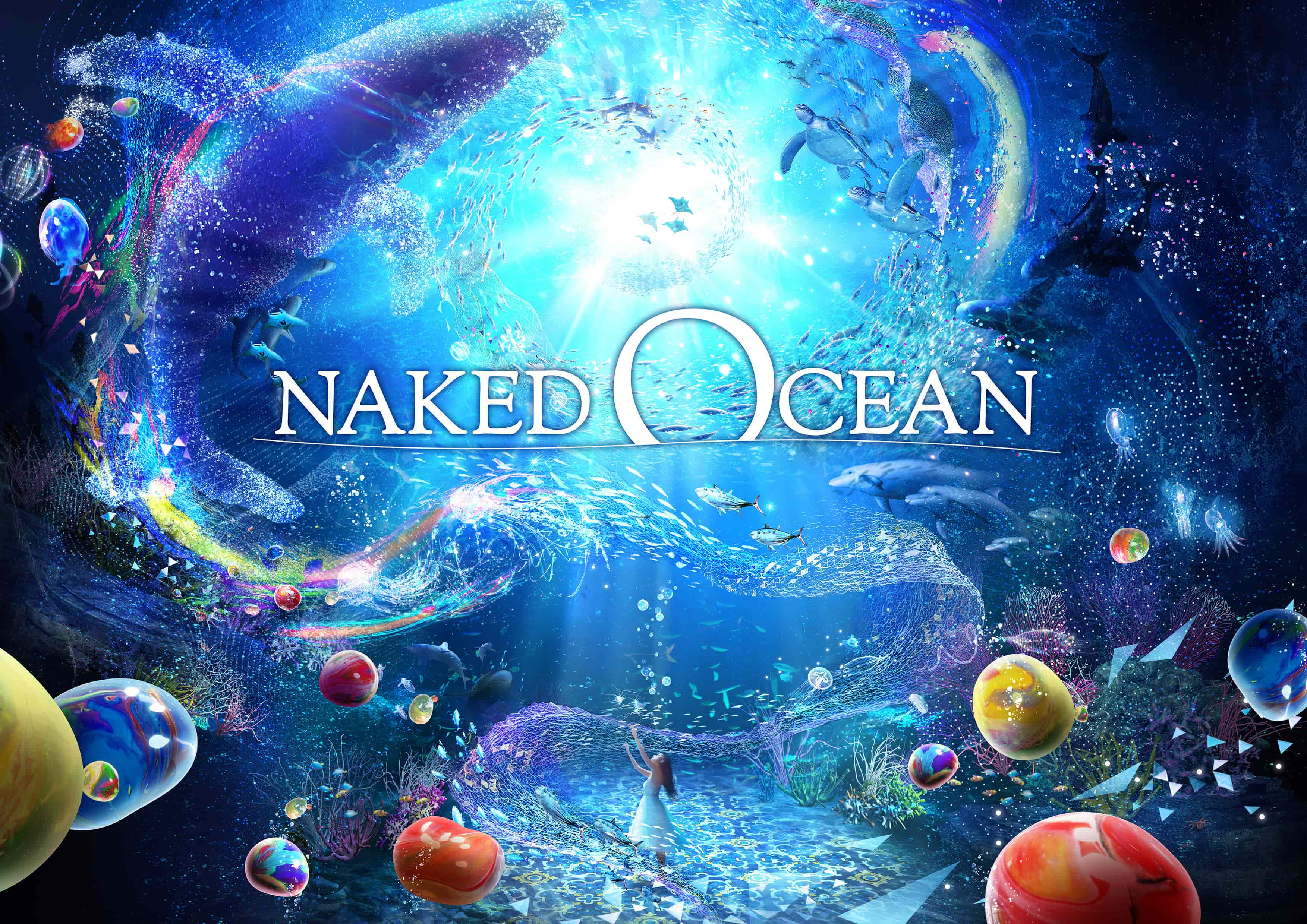 ネイキッドの人気体験型アート展『NAKED OCEAN』、マカオで初開催！