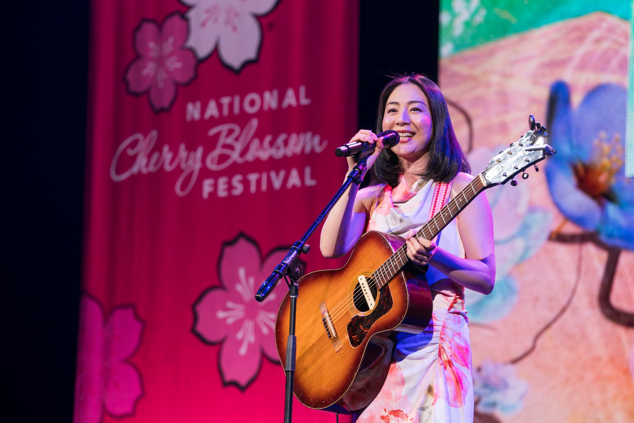 ネイキッド、米国最大級の文化祭典『全米桜祭り』開会式にて映像アートを披露